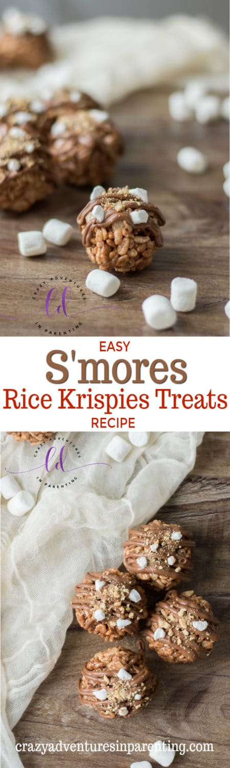 Easy S'mores Rice Krispies Treats Recipe