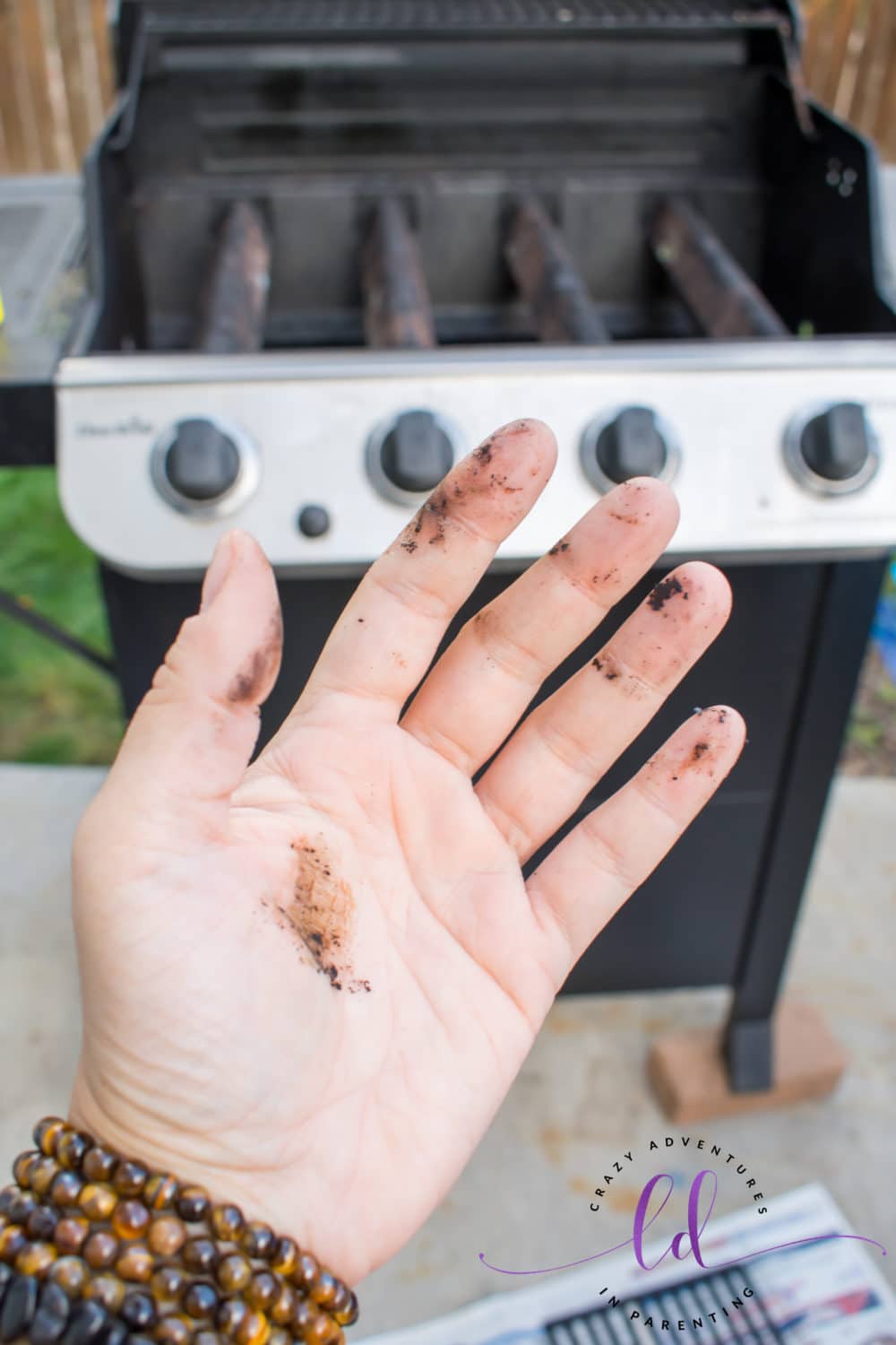 Messy Hands from Grill Grates