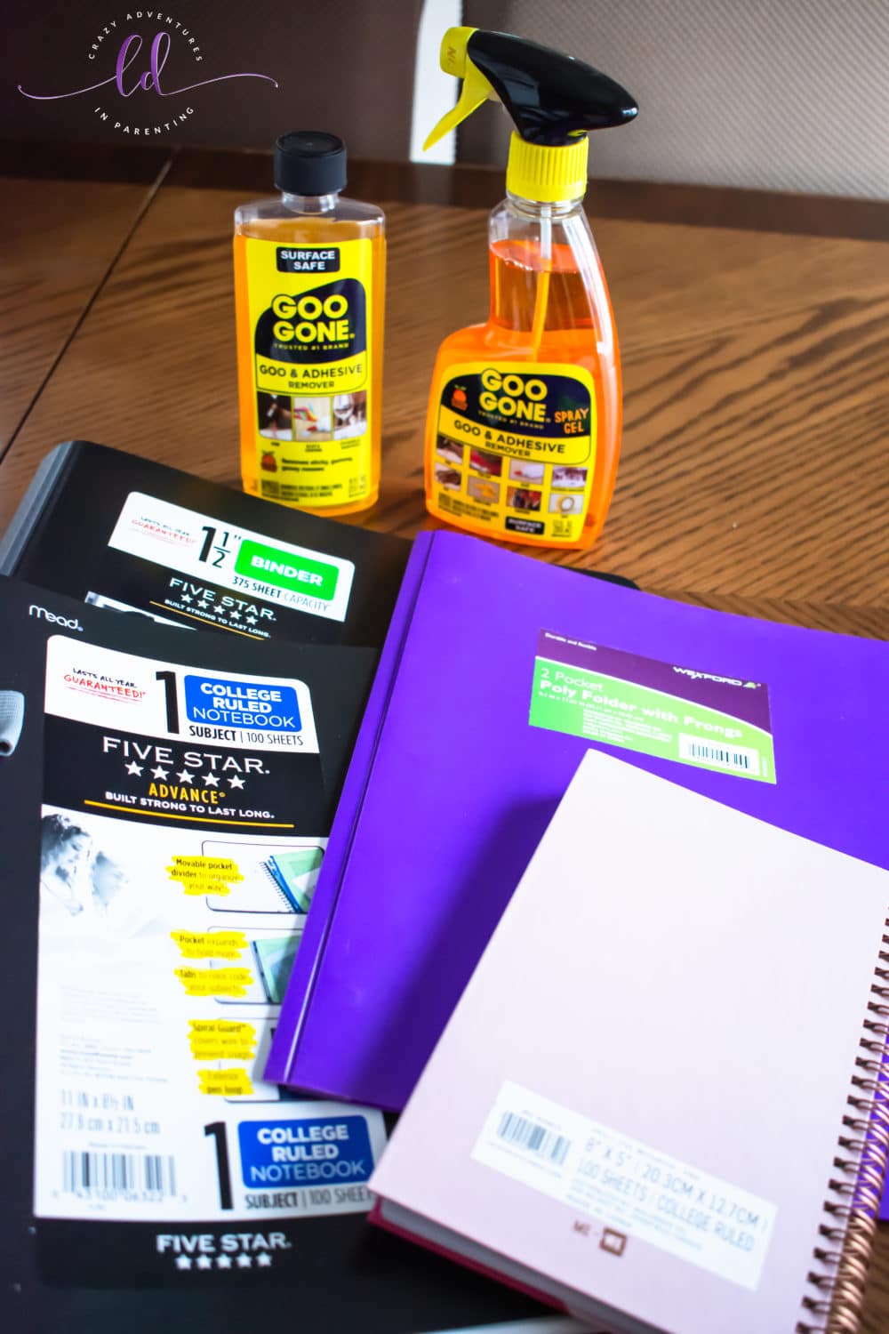 Goo Gone Goo and Adhesive Remover for Back to School