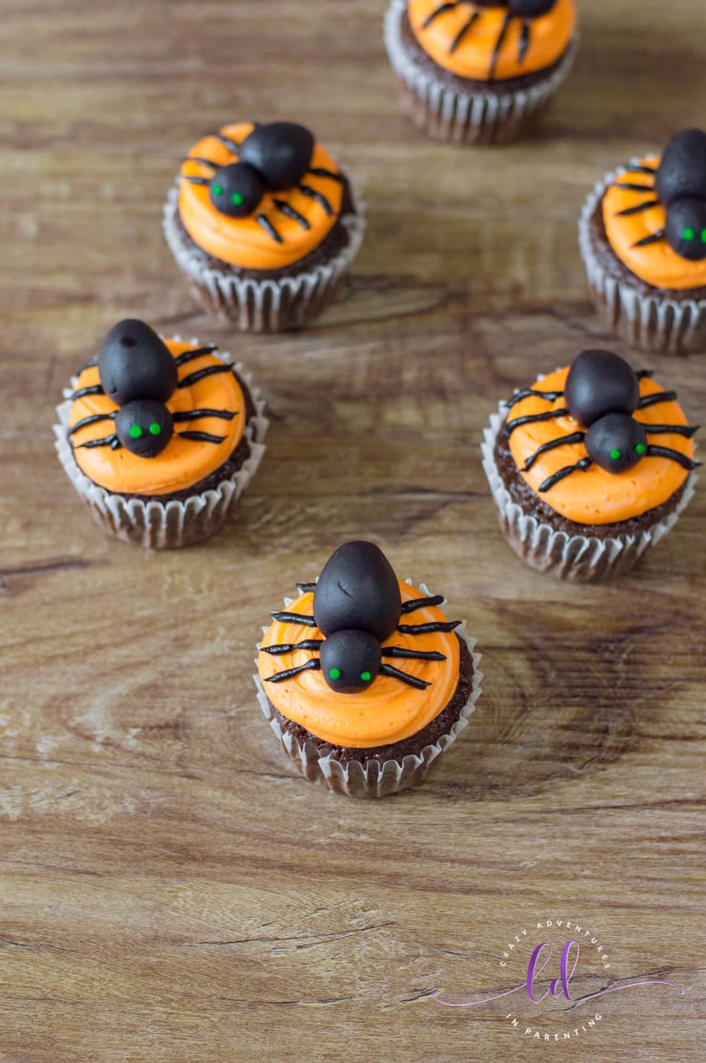 Halloween Party Spider Cupcakes