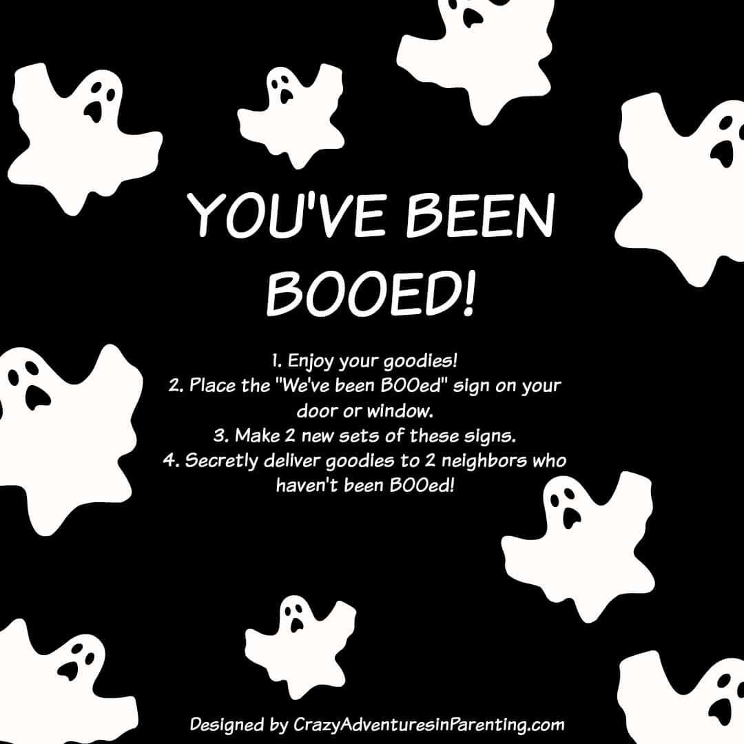 4 FREE Printable You ve Been BOOed Signs Crazy Adventures In Parenting