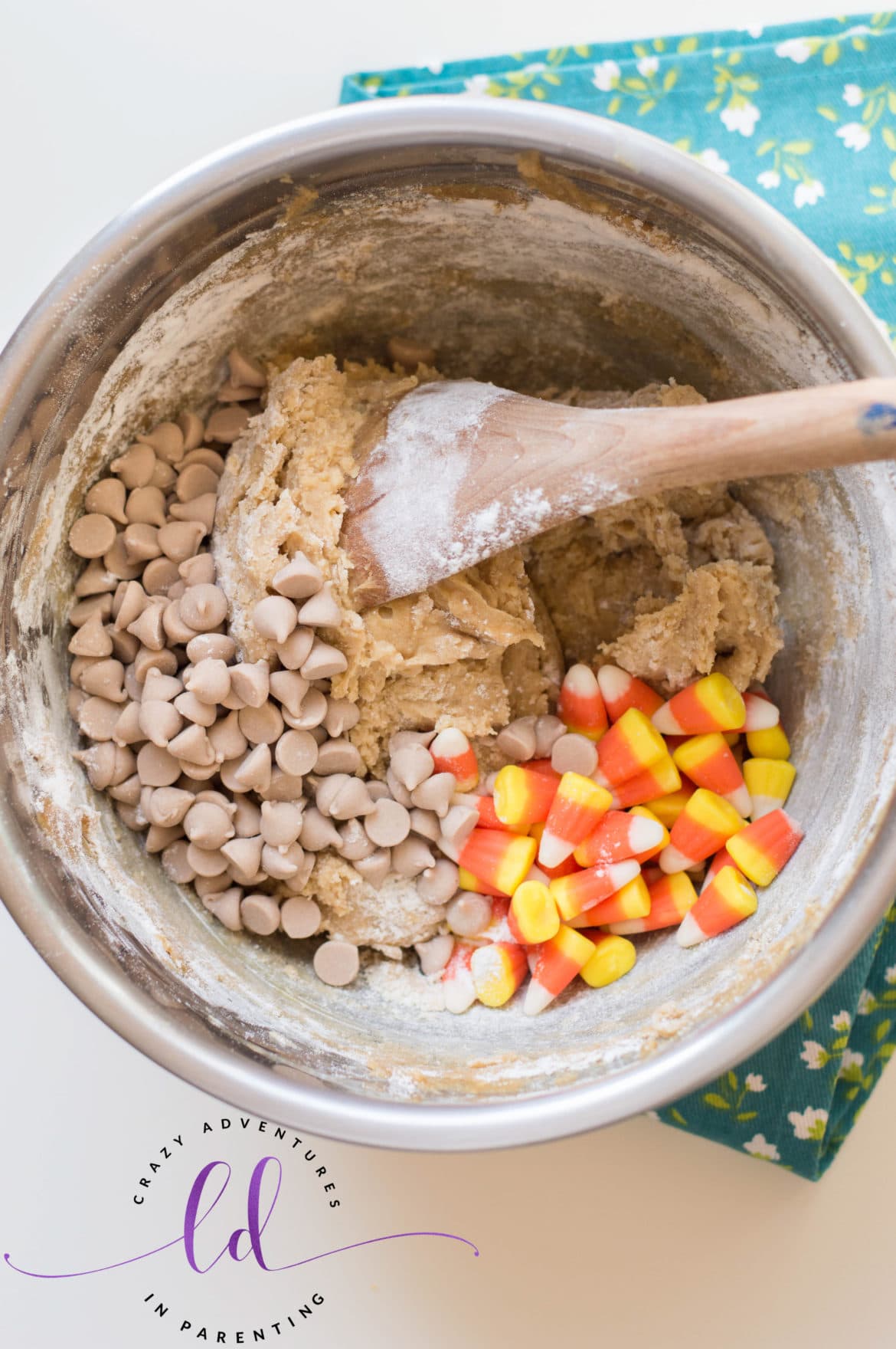 Candy Corn Peanut Butter Cookies Crazy Adventures In Parenting