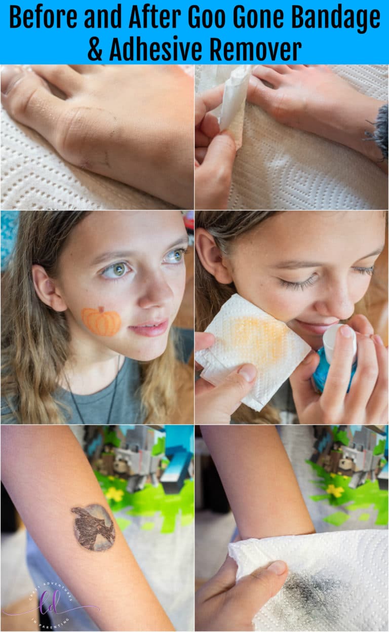 Skin Safe Goo Gone Bandage & Adhesive Remover Crazy Adventures in Parenting