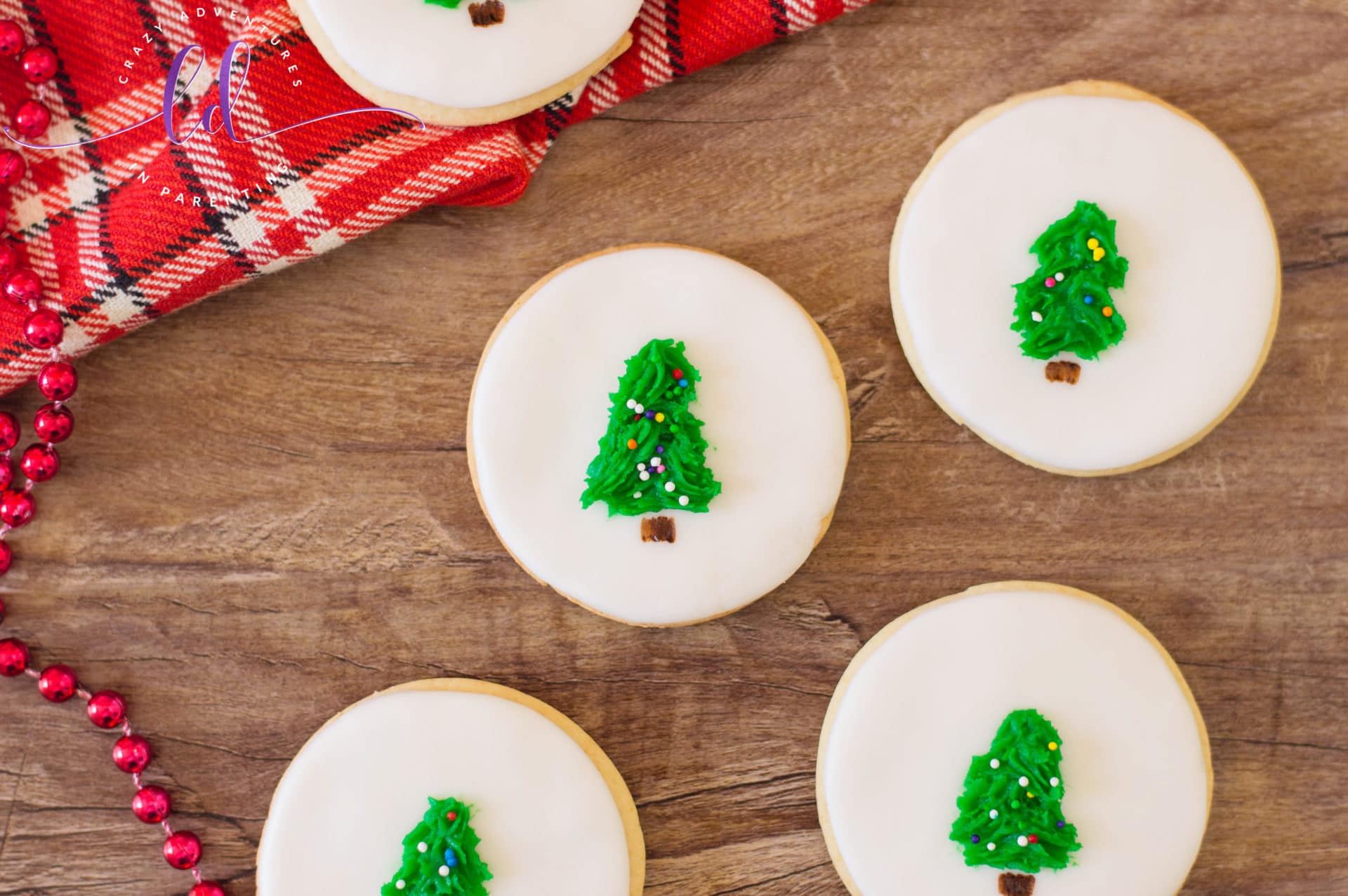 Christmas Tree Cookies Recipe | Crazy Adventures in Parenting