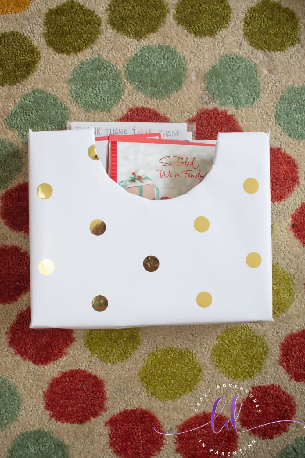 DIY Greeting Card Storage Box for American Greetings Holiday Cards