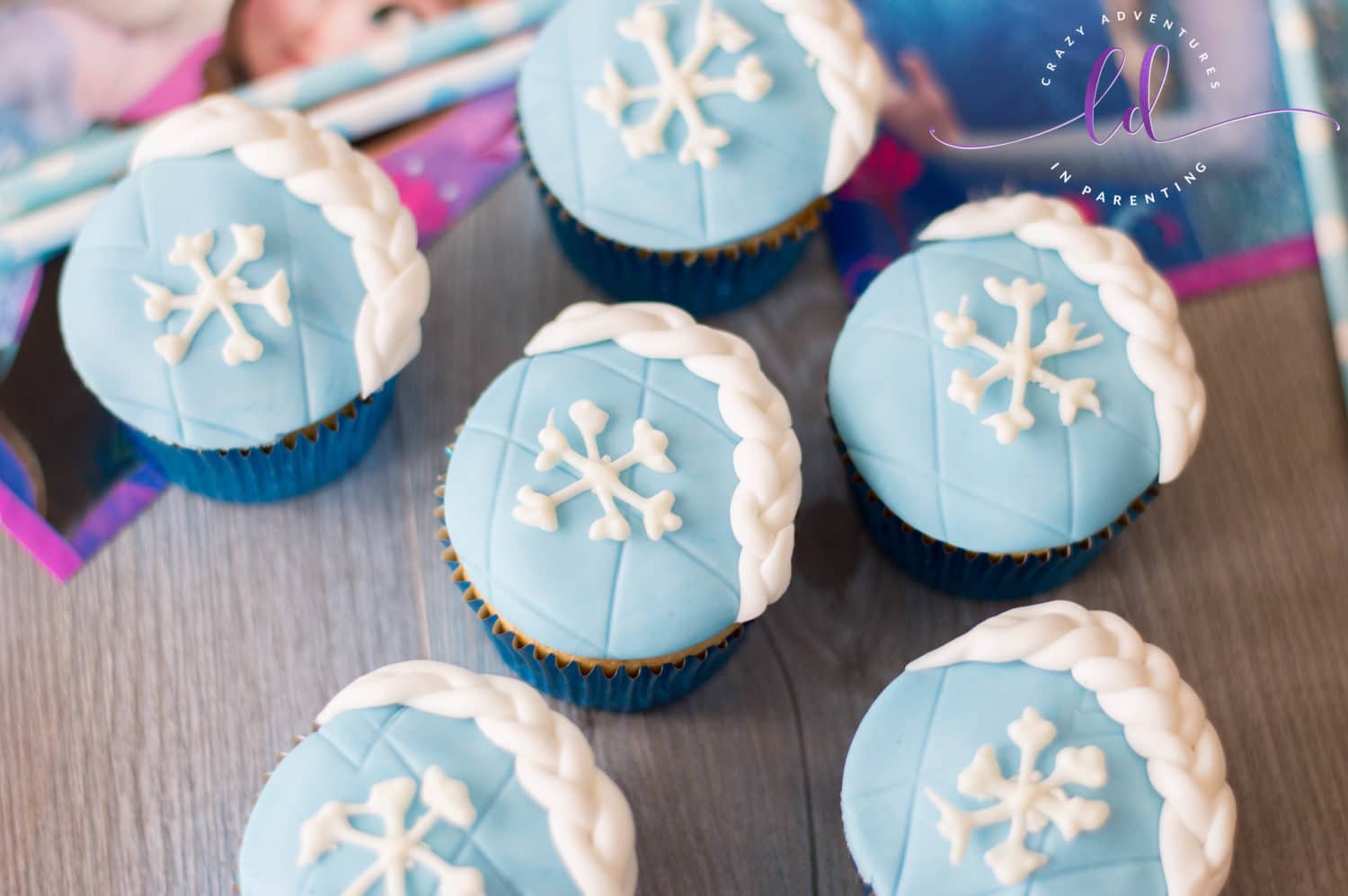 Elsa Frozen Cupcakes for Kids