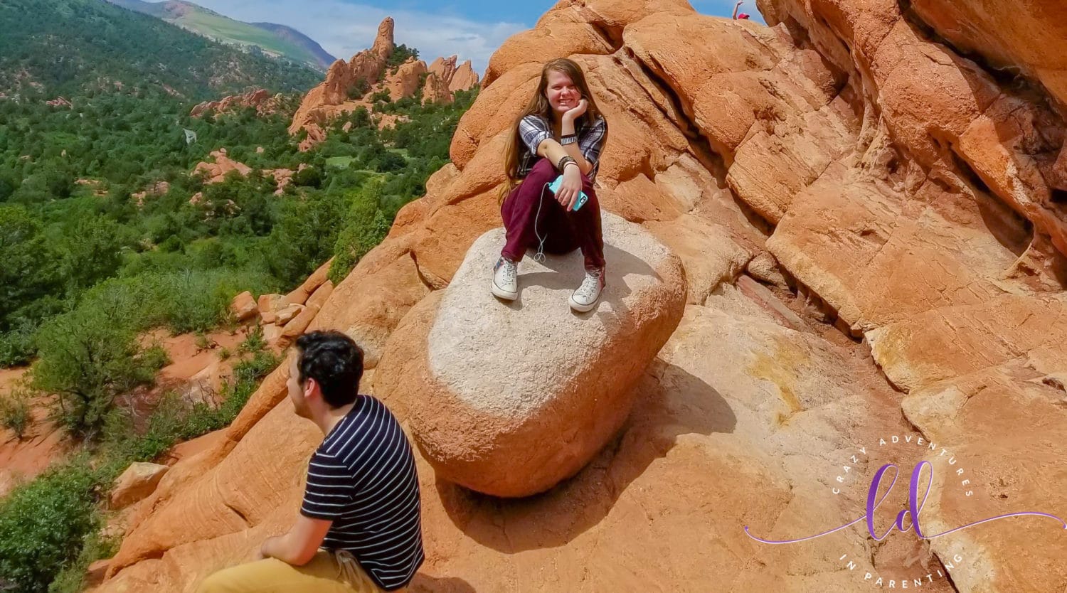 Kids at Garden of the Gods