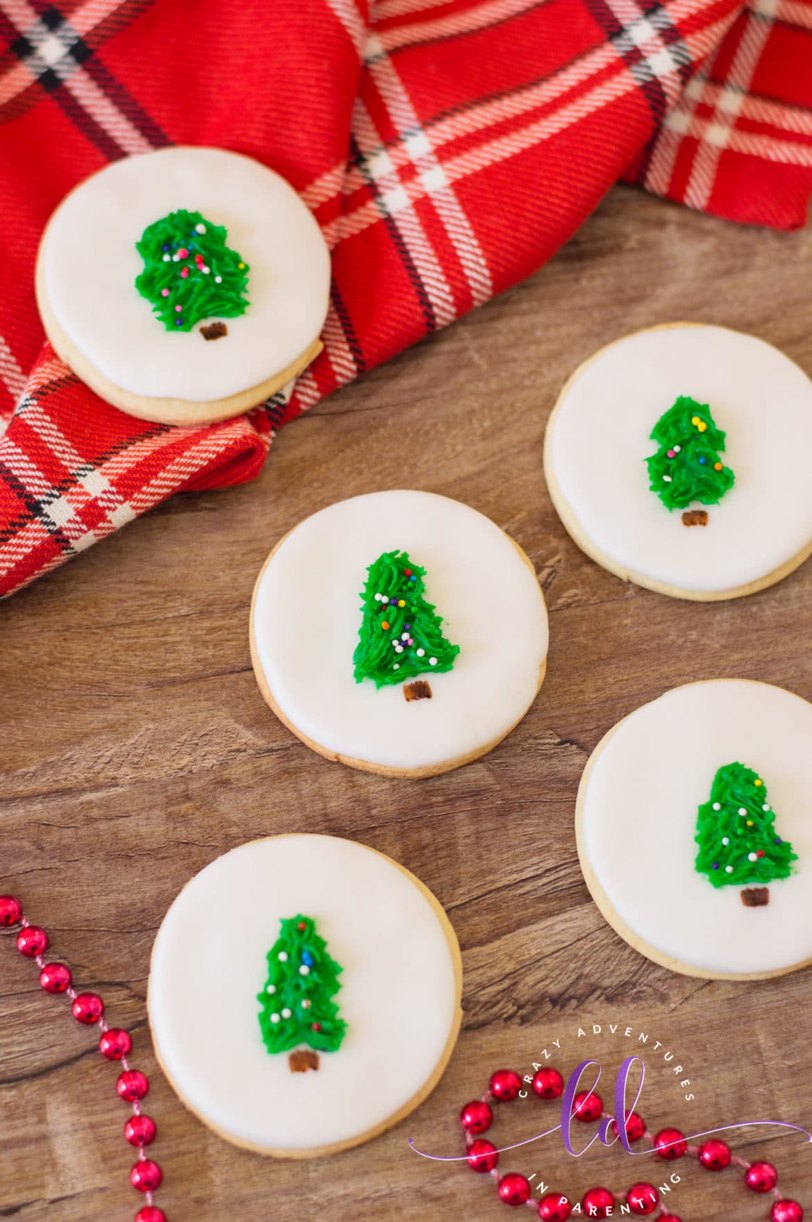 Christmas Tree Cookies Recipe Crazy Adventures in Parenting