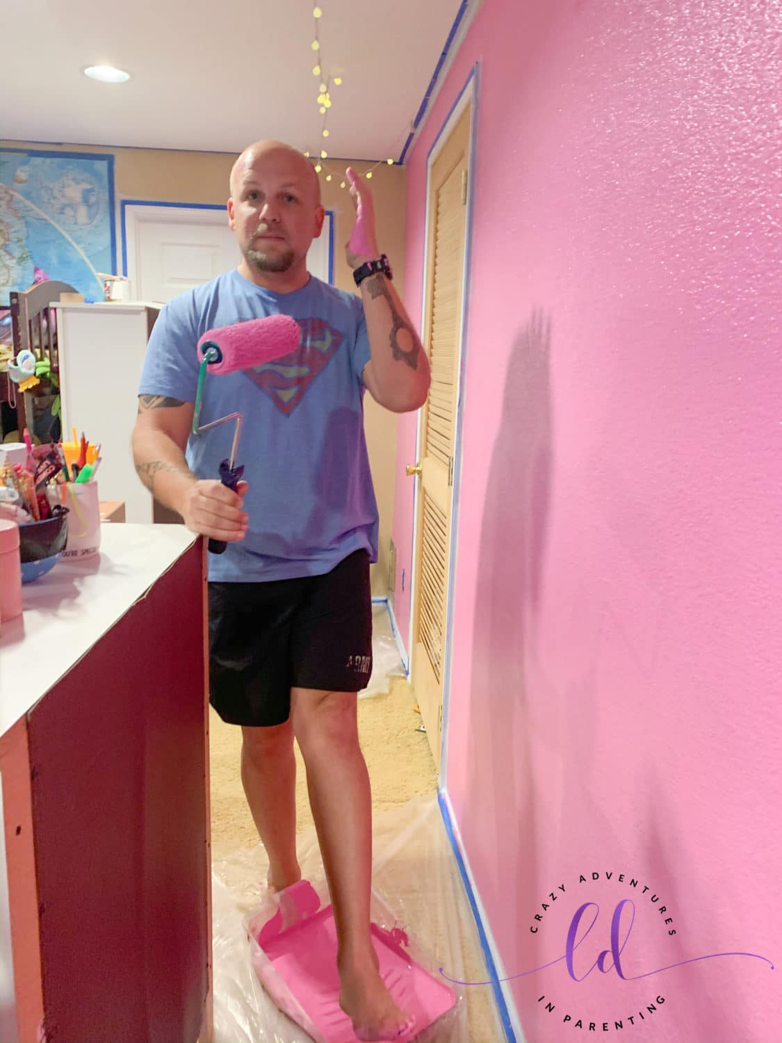 Painting the girls room