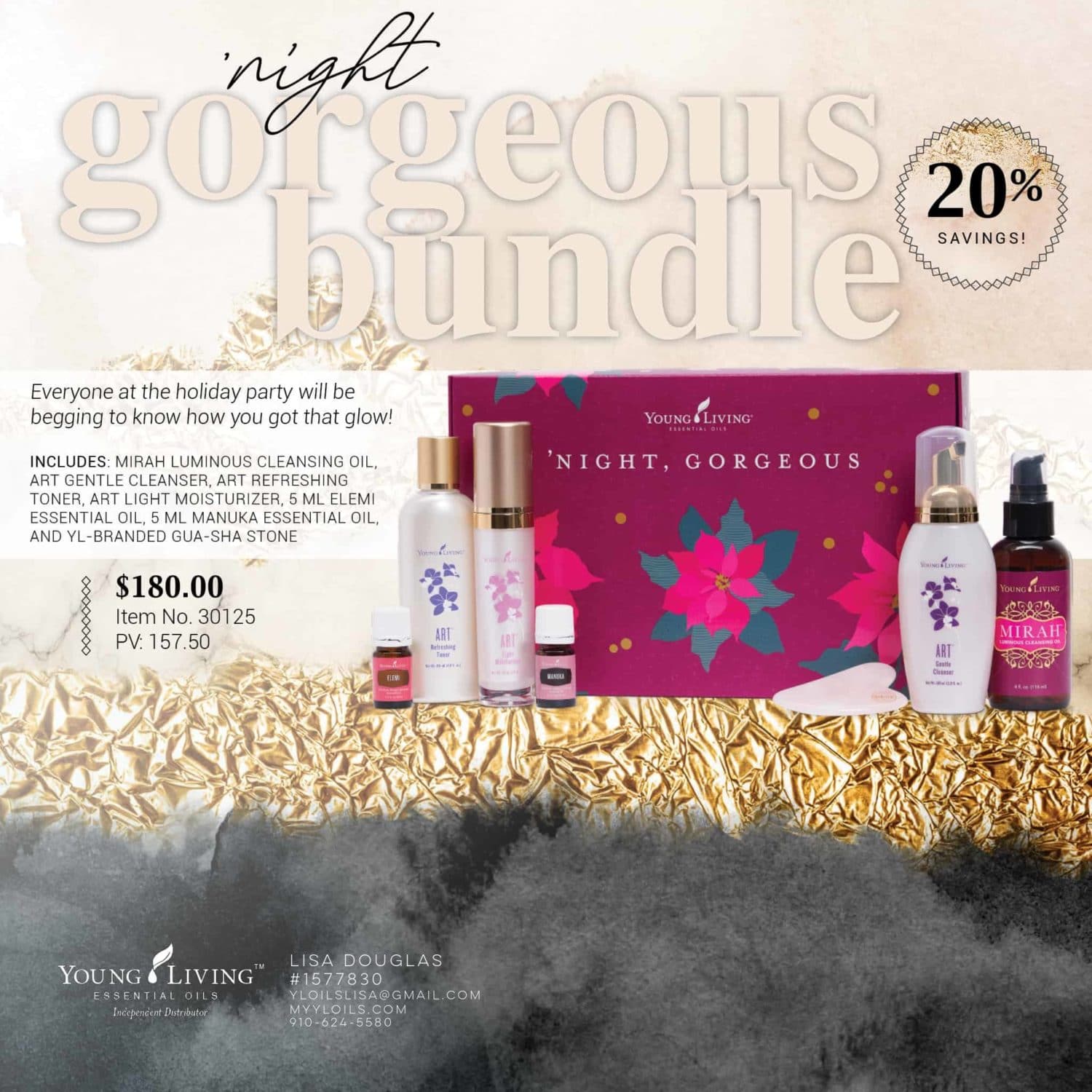 Young Living Night Gorgeous Bundle Black Friday 2019