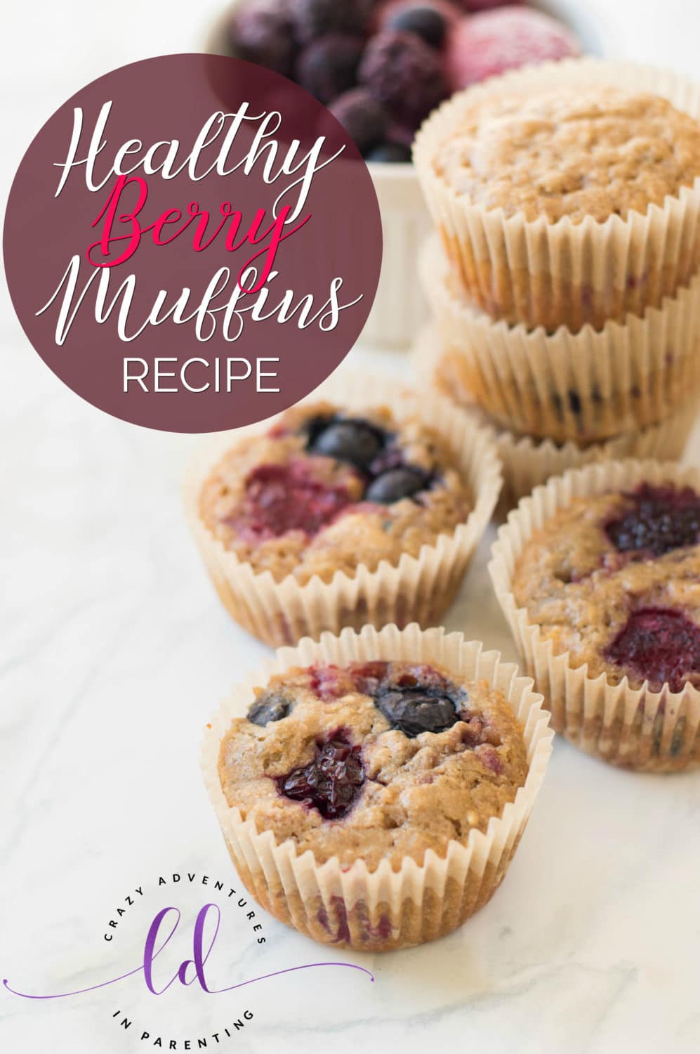 Healthy Berry Muffins Recipe