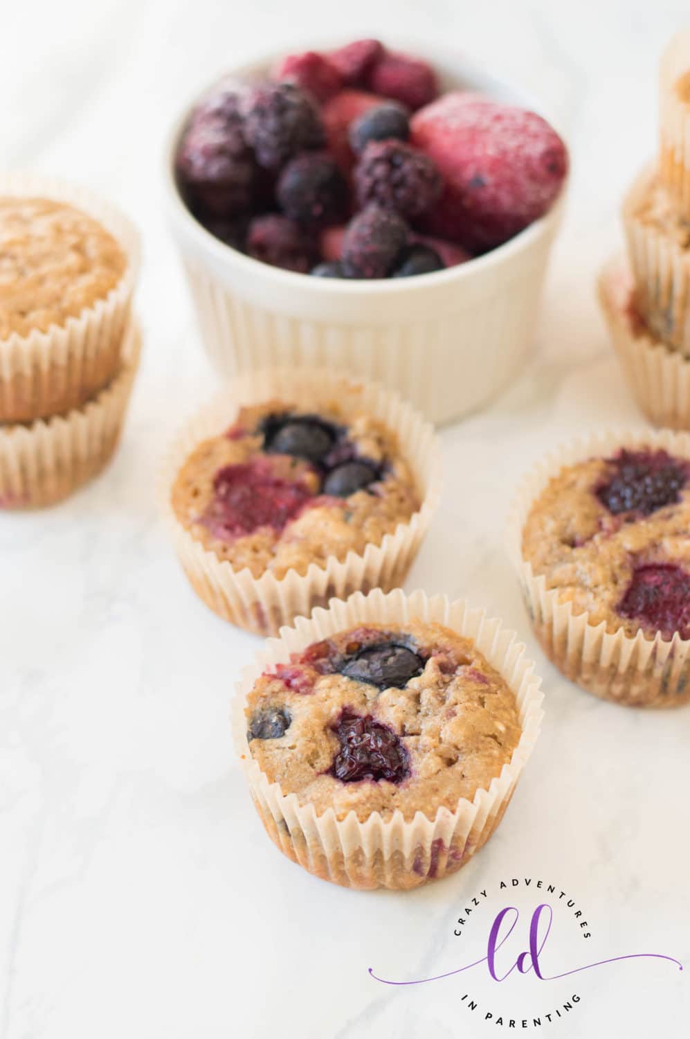 Healthy Berry Muffins Recipe for Breakfast