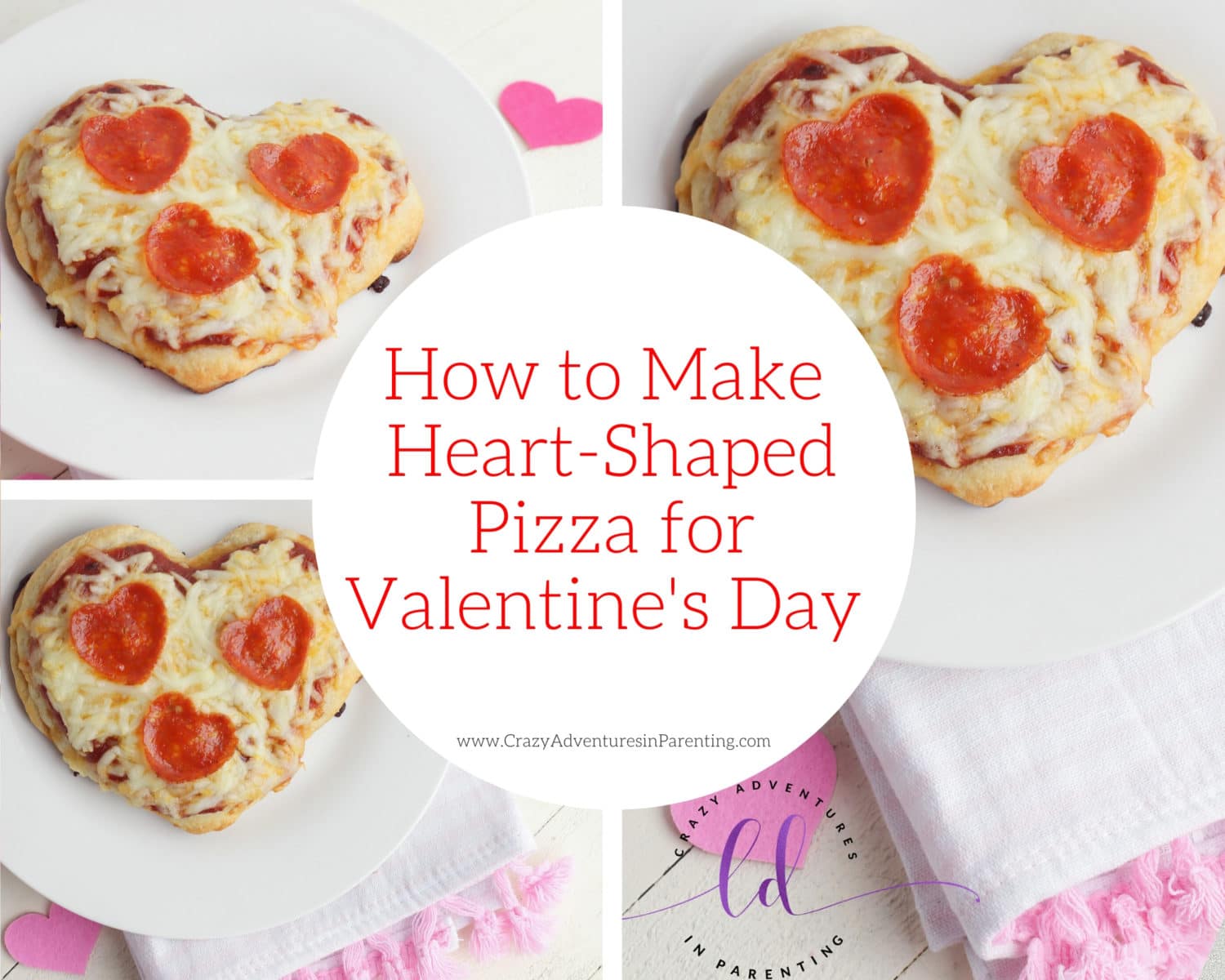 How to Make Heart-Shaped Pizza for Valentine's Day