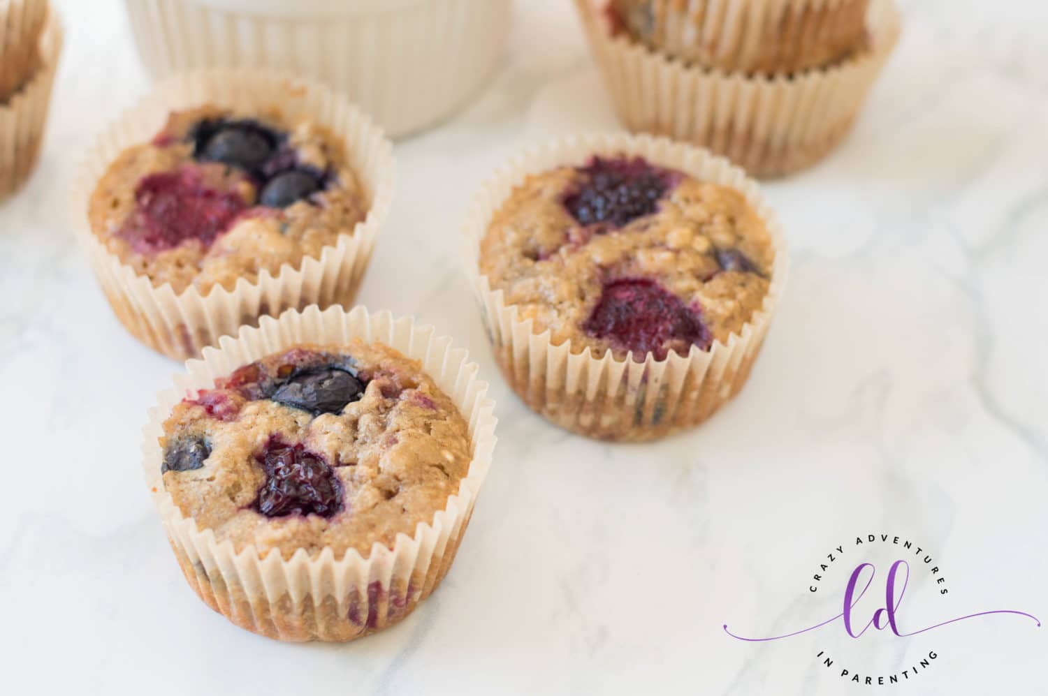 Make Ahead Healthy Berry Muffins Recipe