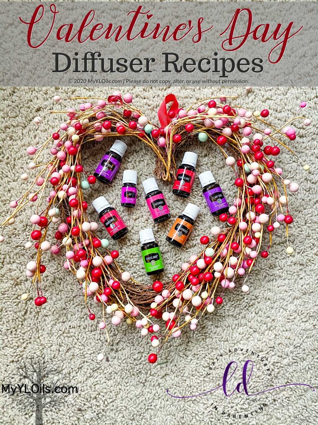 Valentine's Day Diffuser Recipes