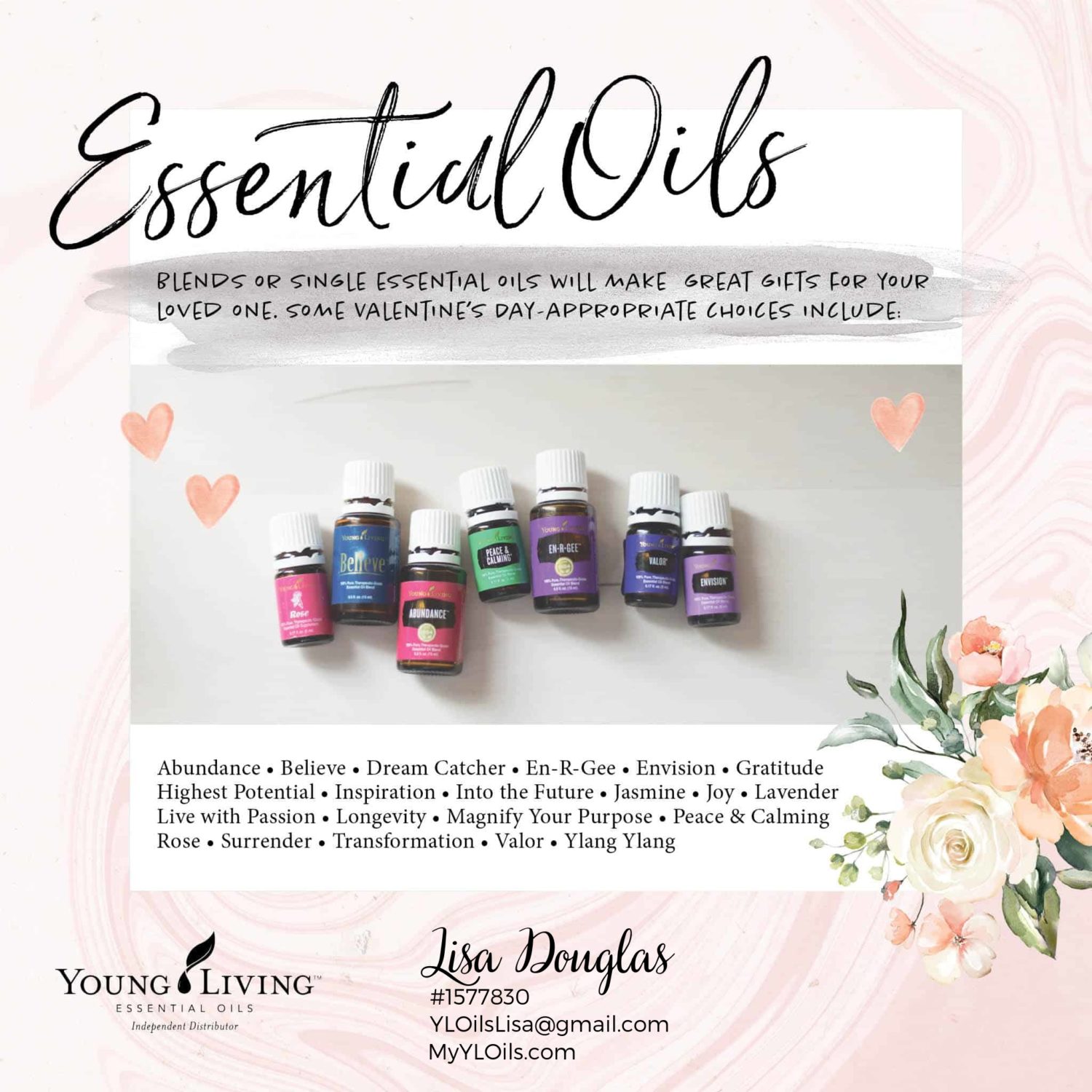 Valentine's Day Essential Oils Gift Guide - Essential Oils