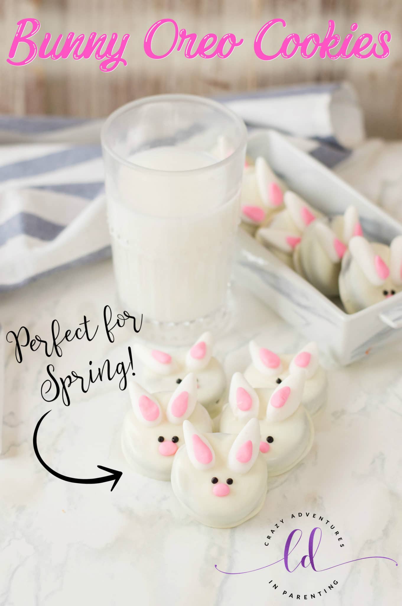 Bunny Oreo Cookies Perfect for Spring