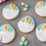 Chick Egg Cookies for Easter