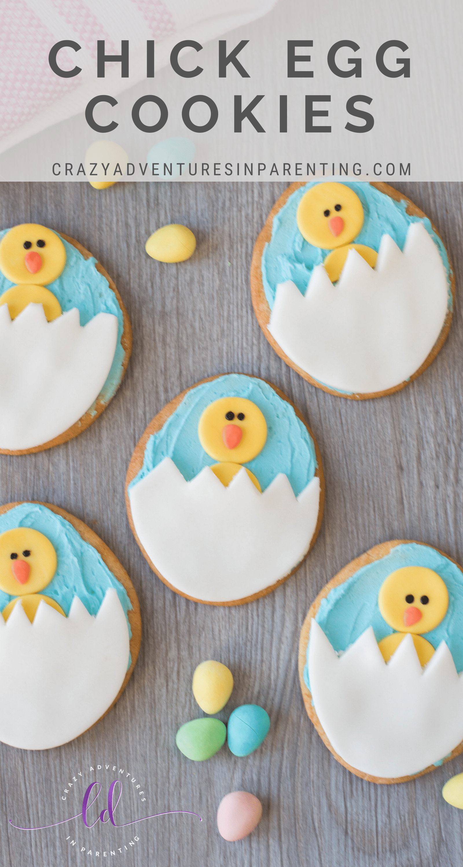 Chick Egg Cookies