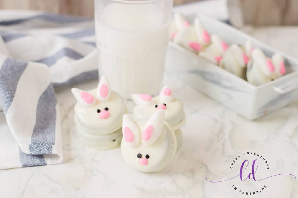 Easy Bunny Oreo Cookies for Easter