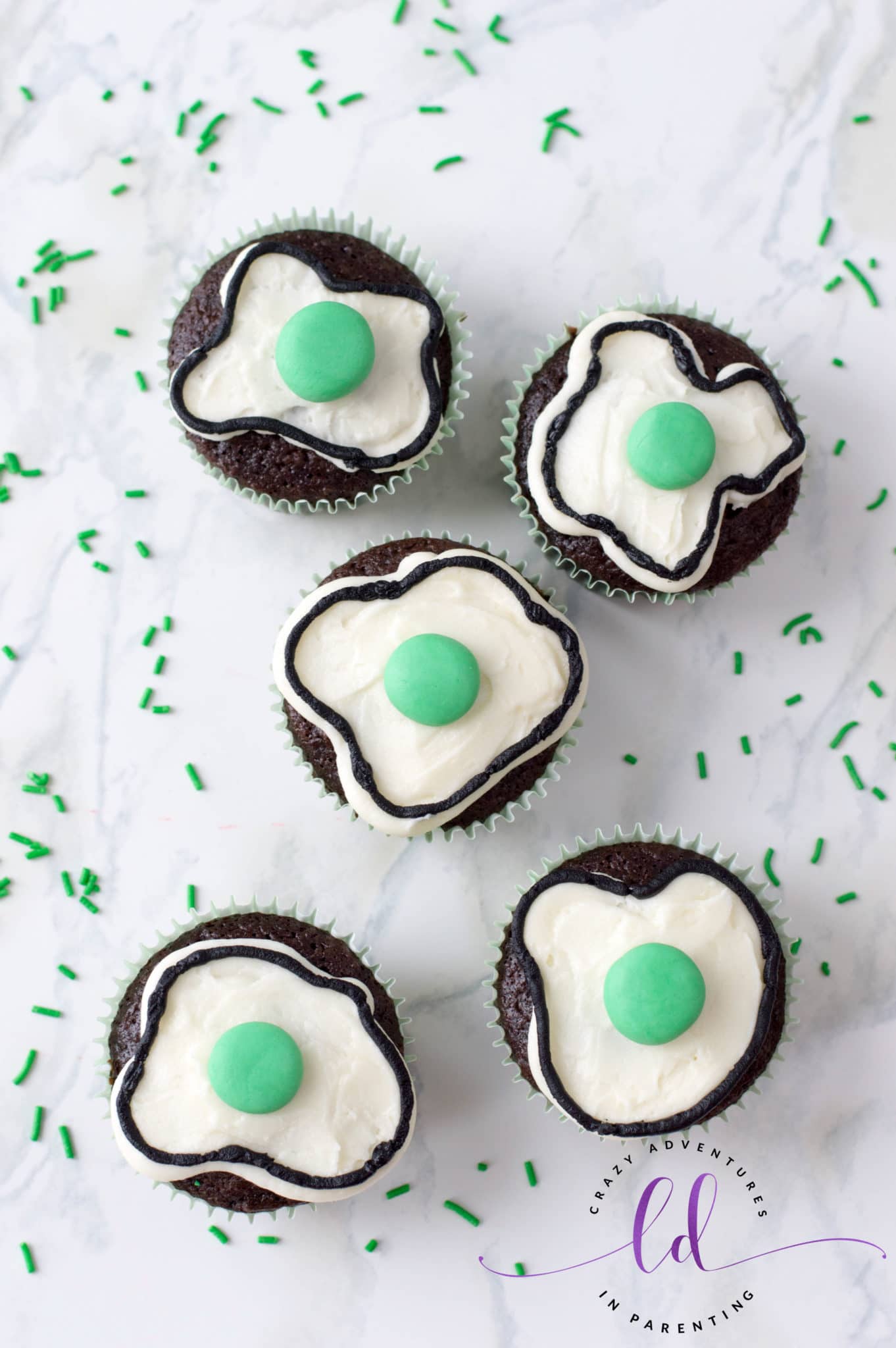 Green Eggs and Ham Cupcakes Recipe