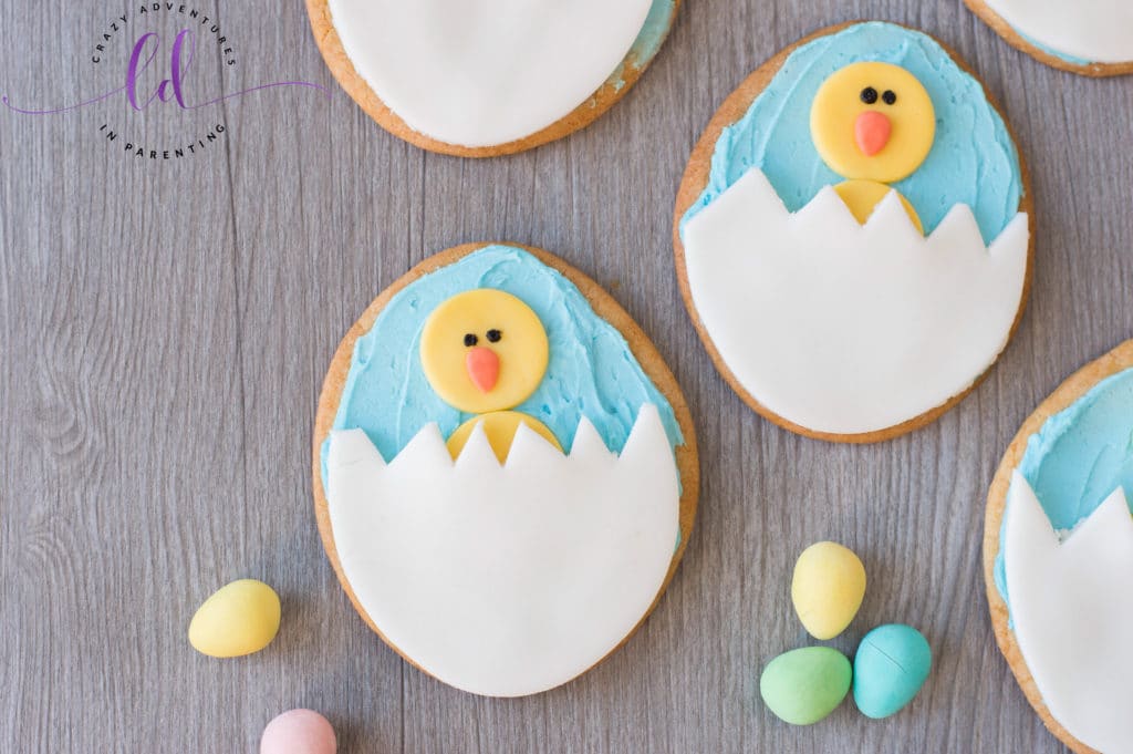 How to Decorate Chick Egg Cookies