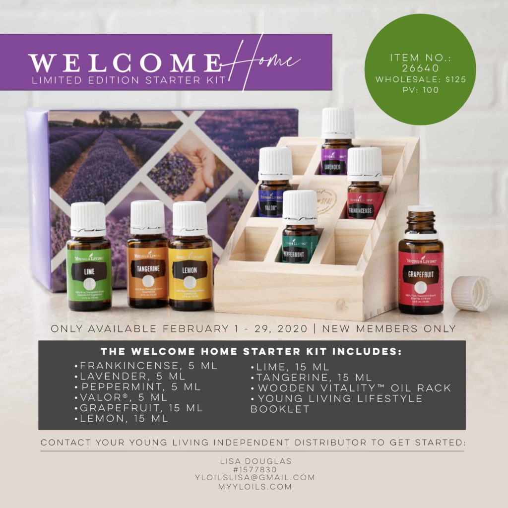 Young Living Welcome Home Starter Kit Limited Edition