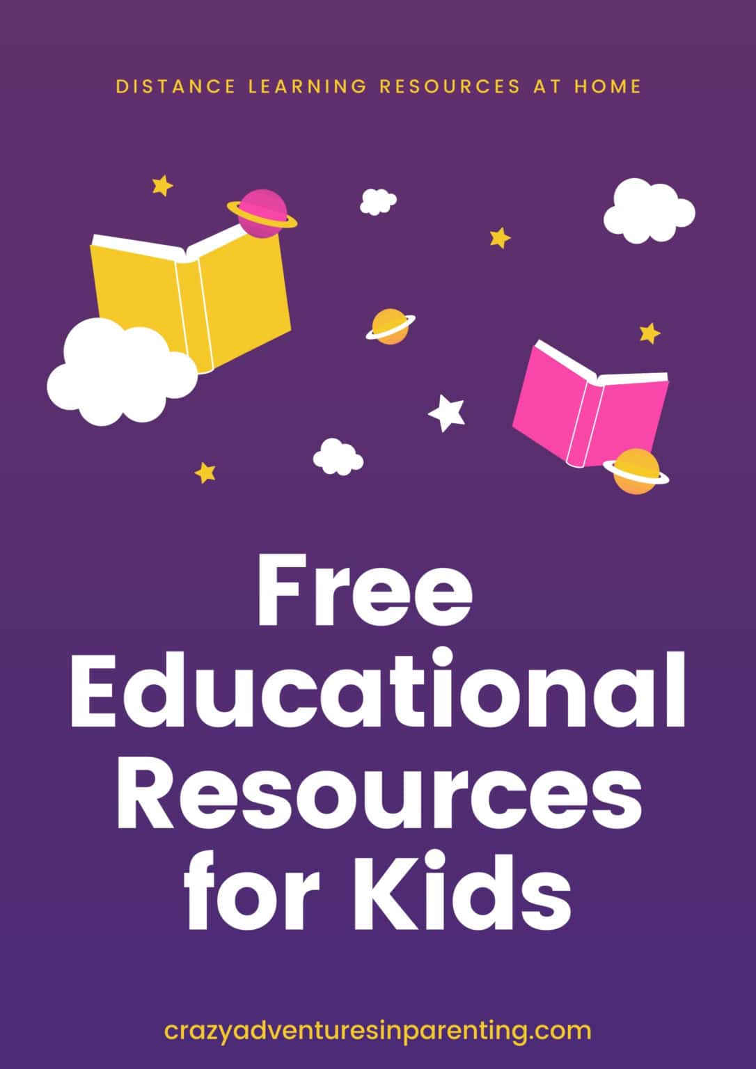 HUGE LIST Of Free Educational Resources For Kids Due To School Closings ...