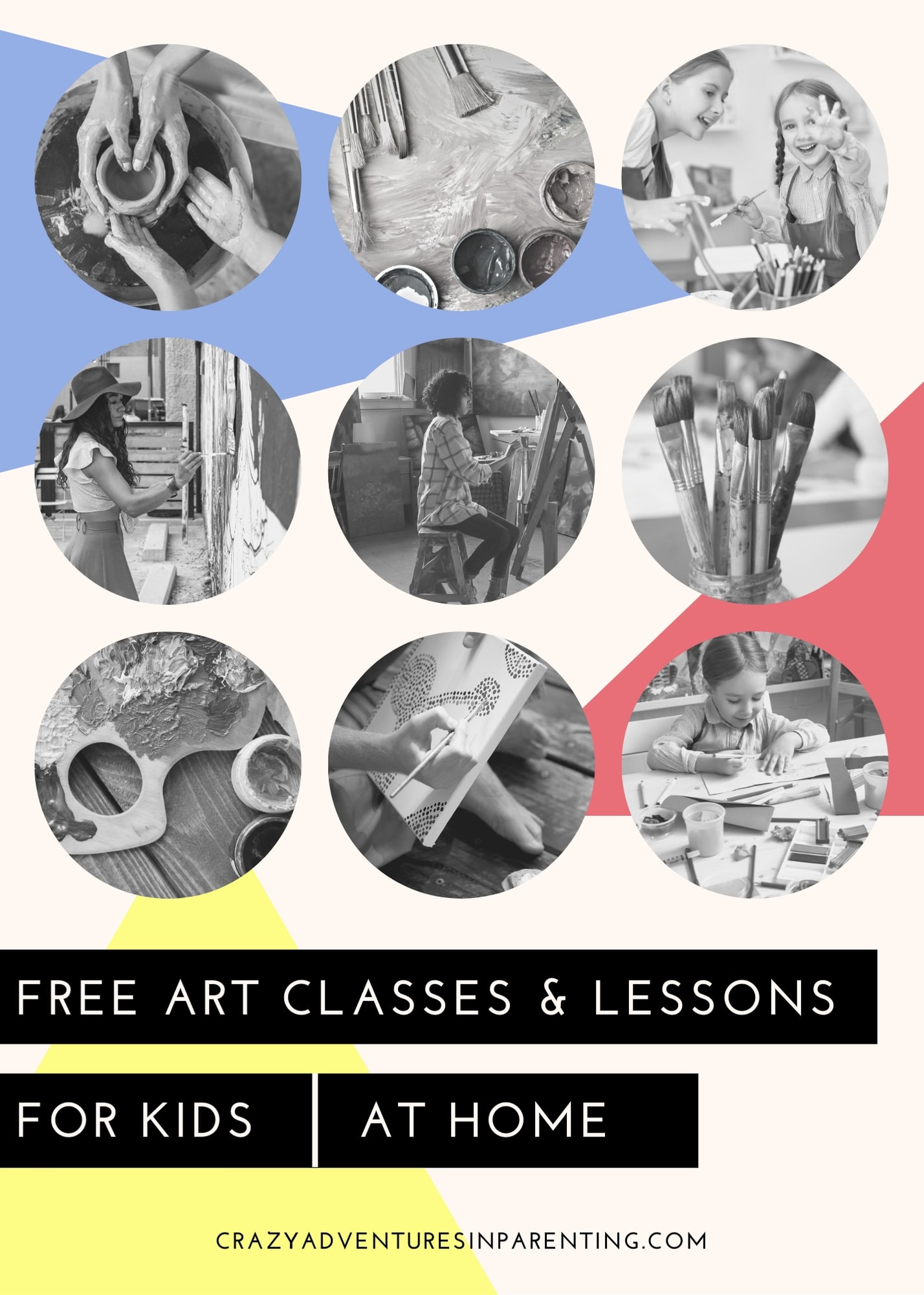 Free Art Classes for Kids At Home