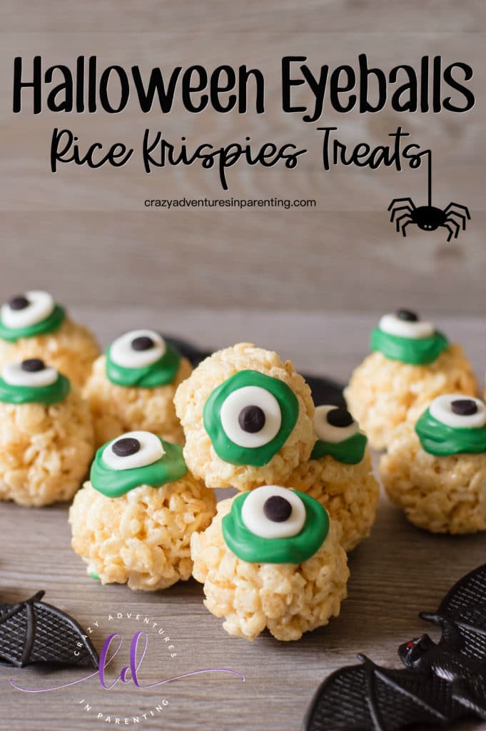 Halloween Eyeballs Rice Krispies Treats