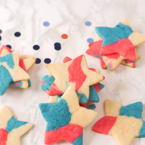 Patriotic Sugar Cookies Recipe for July Fourth