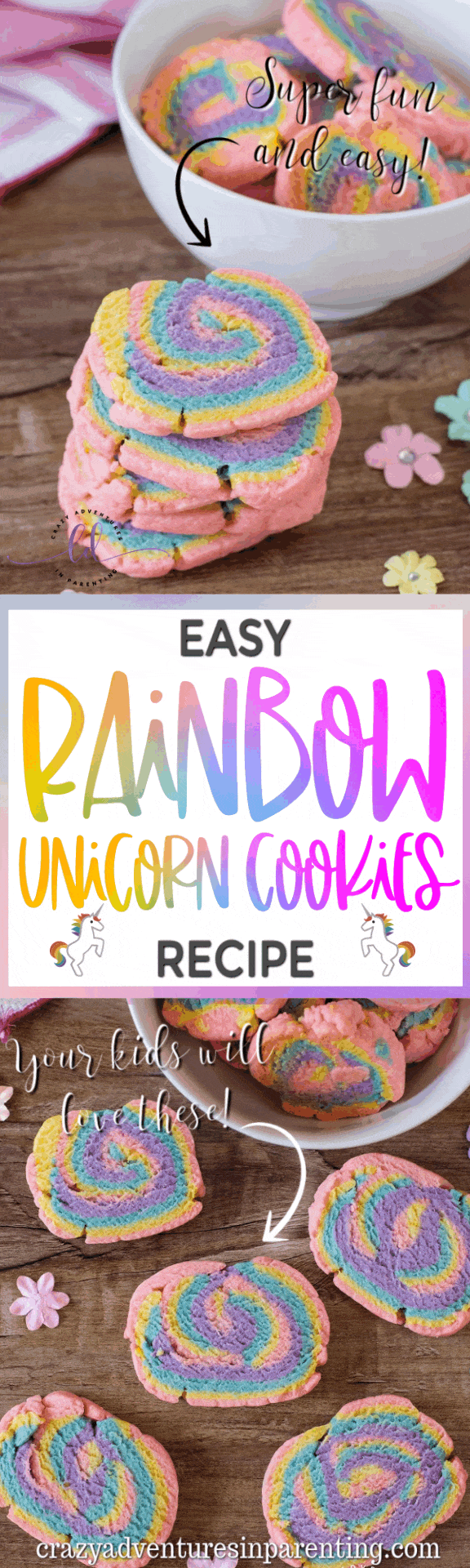Fun and Easy Rainbow Unicorn Cookies Recipe