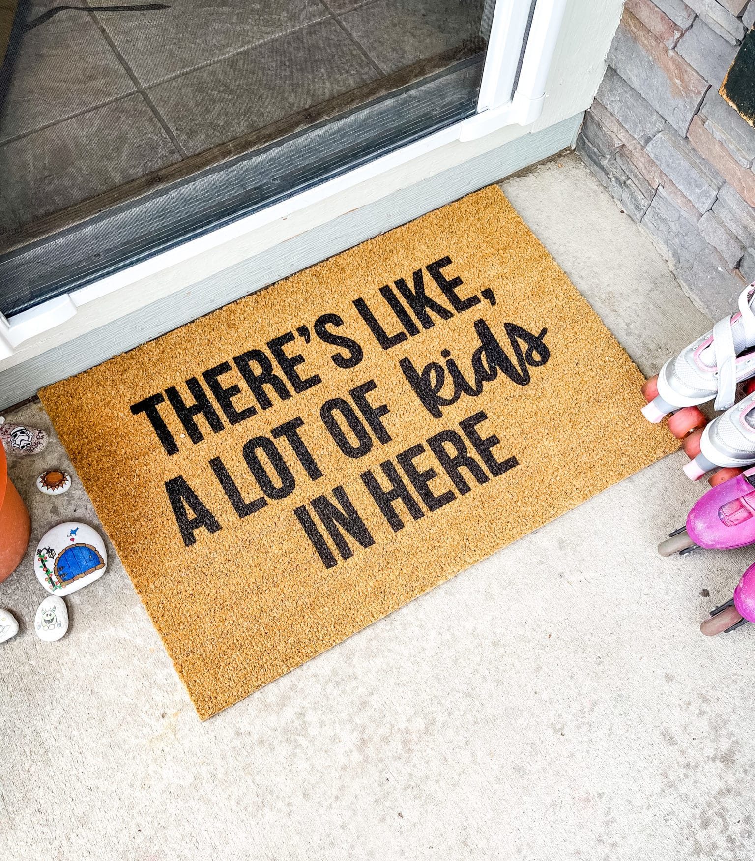 There's Like A Lot Of Kids In Here Doormat