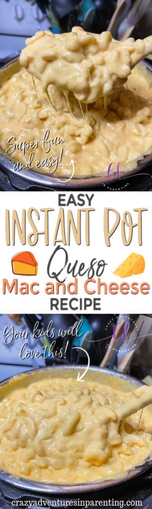 Easy Instant Pot Queso Macaroni and Cheese Recipe
