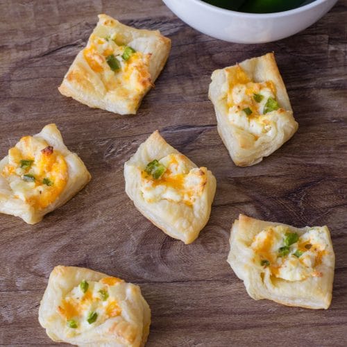 Delicious Puff Pastry Jalapeño Appetizers Recipe