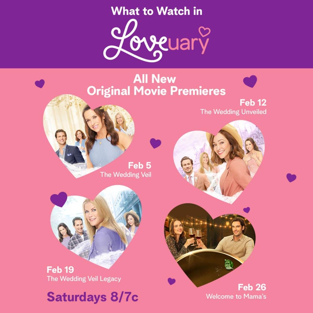 Hallmark Channel Loveuary Premieres 2022