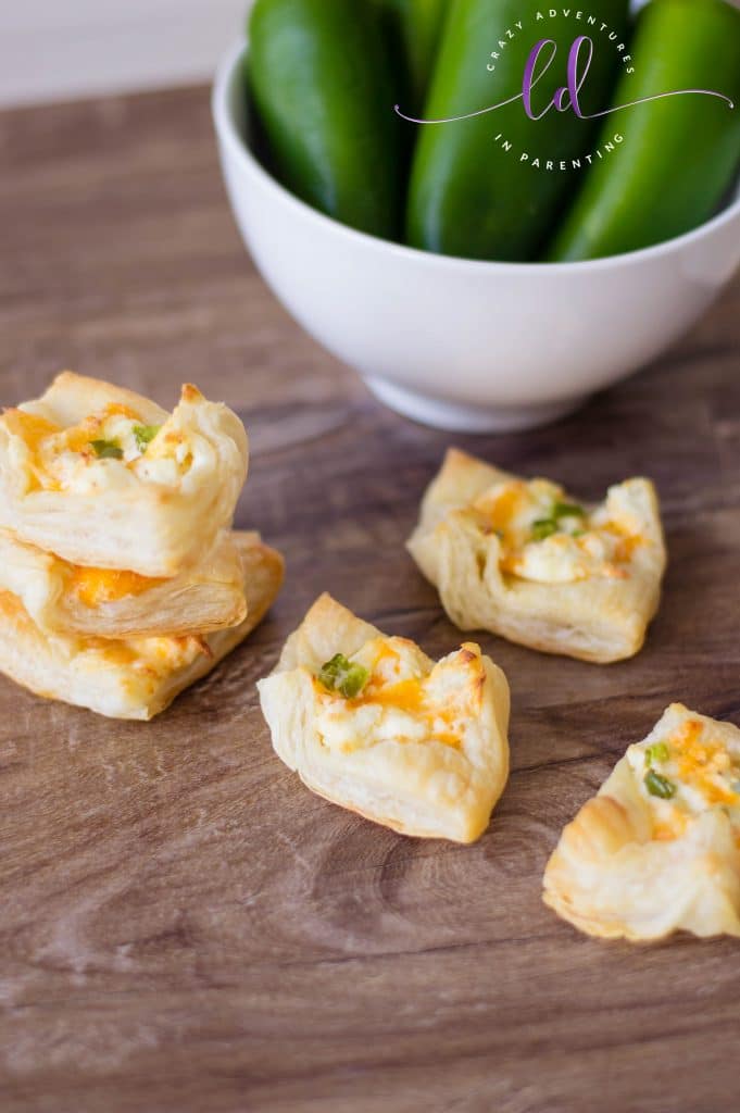 Tasty Puff Pastry Jalapeño Appetizers