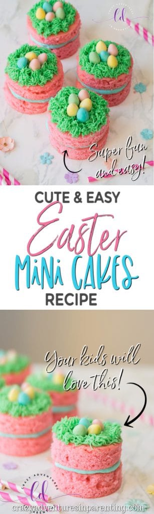 Cute and Easy Easter Mini Cakes Recipe