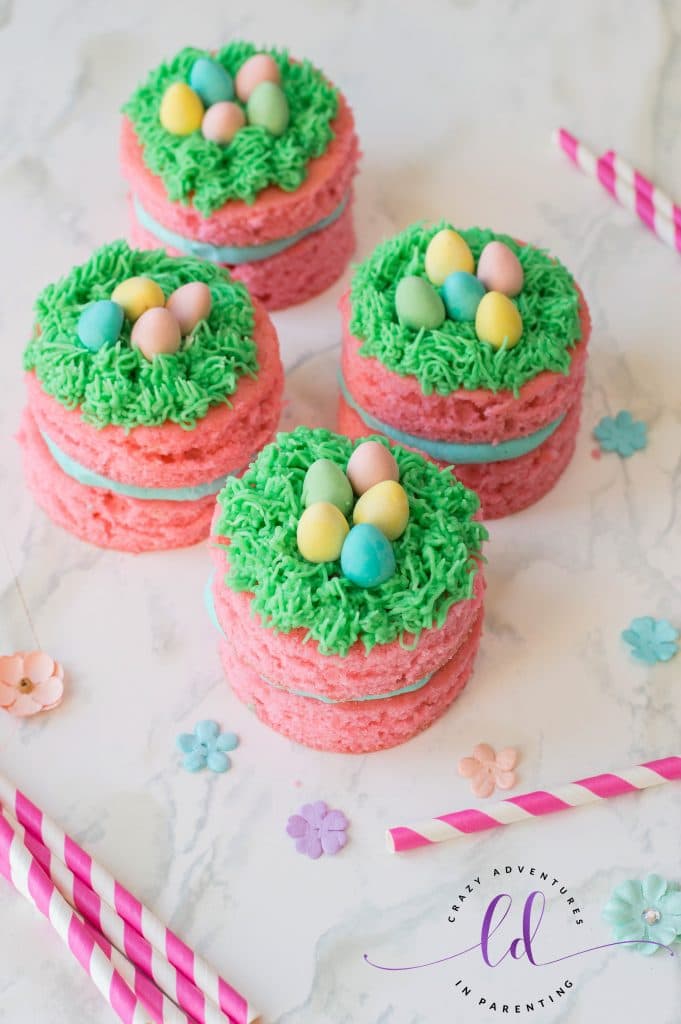 Easter Mini Cakes Recipe | Crazy Adventures in Parenting