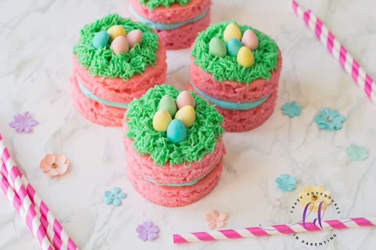 Easter Mini Cakes Recipe | Crazy Adventures in Parenting