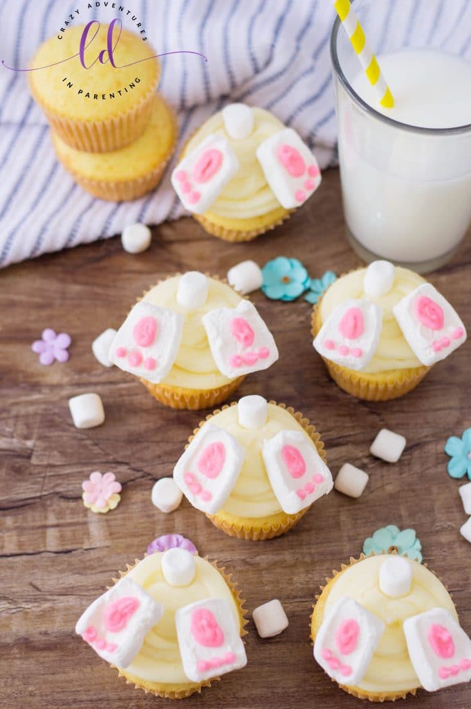 Fun Bunny Butt Cupcakes Recipe for Easter