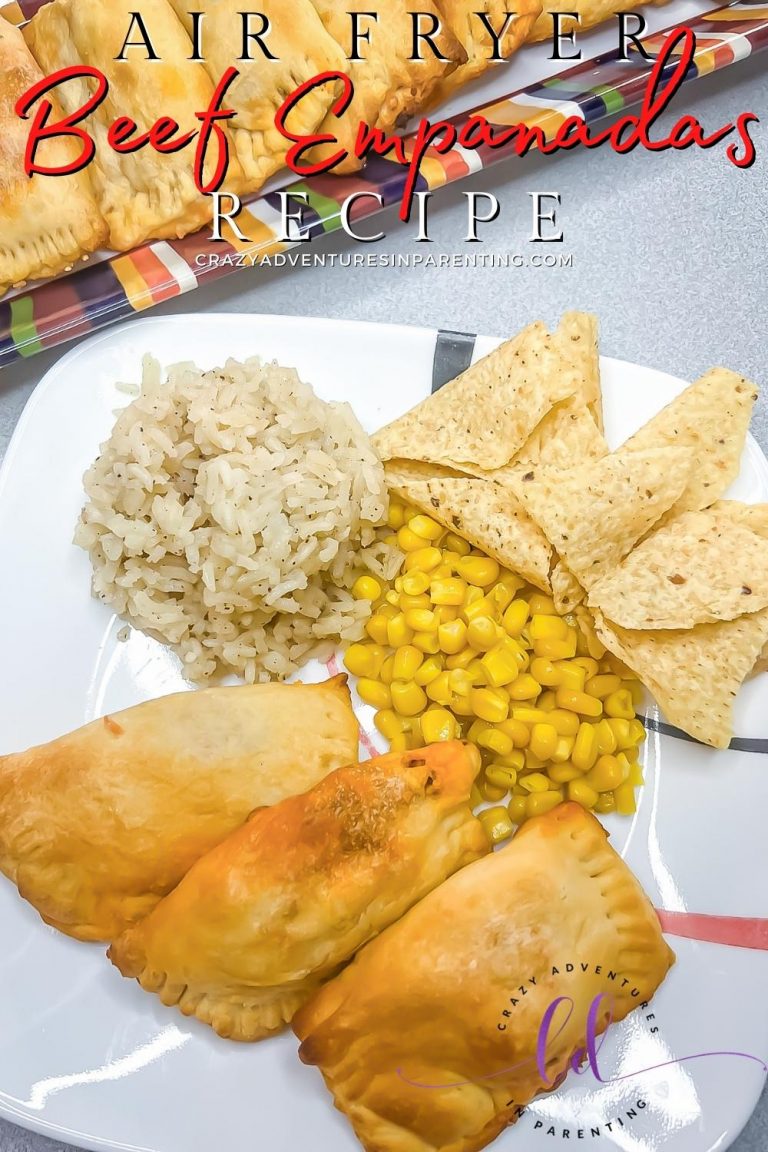 Easy Air Fryer Beef Empanadas Recipe Crazy Adventures in Parenting
