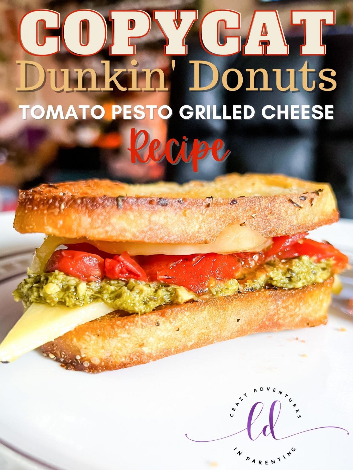 How to Make Dunkin's Tomato Pesto Grilled Cheese Sandwich Copycat