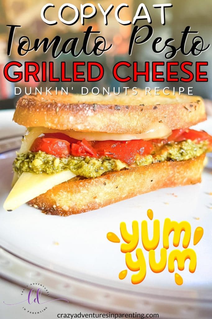 How to Make Dunkin's Tomato Pesto Grilled Cheese Sandwich - Copycat Recipe